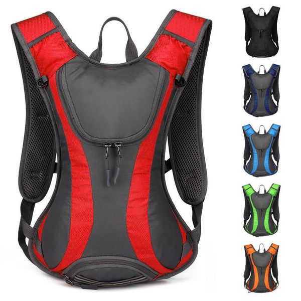 

outdoor bags trail cycling hydration backpack 5l bicycle bag marathon run rucksack running women water bike back vest flask -40