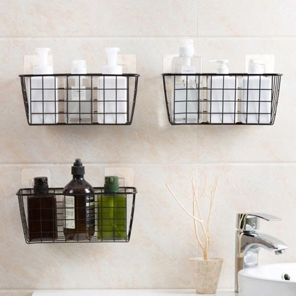 

1pcs storage basket bathroom durable nordic style seasoning baskets
