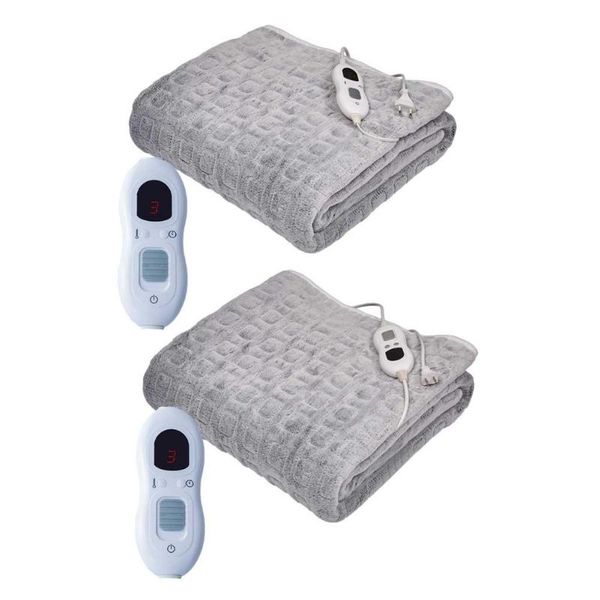 

blankets electric heating blanket 3 levels of adjustment easy to clean flannel warmer heater mat security