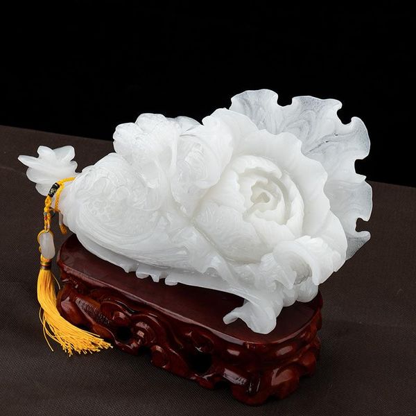 

gift sets fuya luyu cabbage baicai shop opens house home living room cashier geomantic auspicious ornaments jade chinese