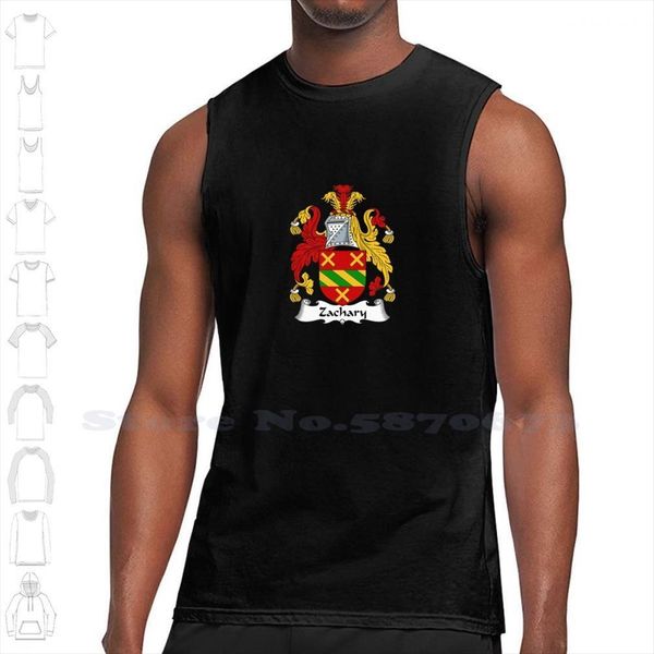 

coat of arms family crest shirt custom funny tank sleeveless vest shield last name, White;black