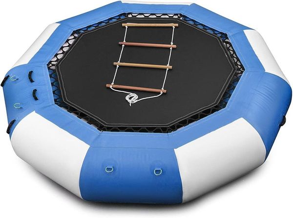 

inflatable floats & tubes funworld water park trampoline mini competitive price