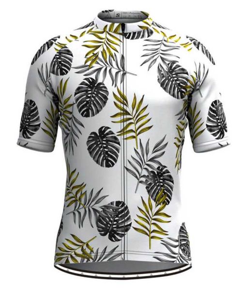 

racing jackets men's tropical plants hawaiian cycling jersey, Black;red