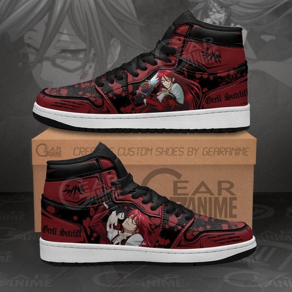 

grell sutcliff sneakers black butler anime sho