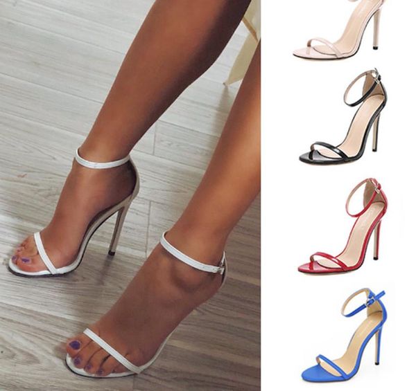 

party sandalias thin high heels slides fashion casual sandals office mujer sapato feminino women summer pumps shoes woman sa0053 dress, Black
