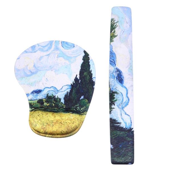 

mice 1 set wristband game computer pc laphand wrist protective mousepad