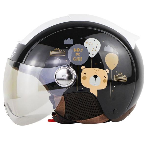 

motorcycle helmets electric half face abs helmet with lens scooter null