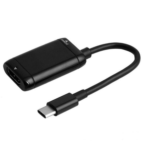 

usb-c type c to -compatible adapter usb 3.1 cable for mhl android phone tablet black video extension computer cables & connectors
