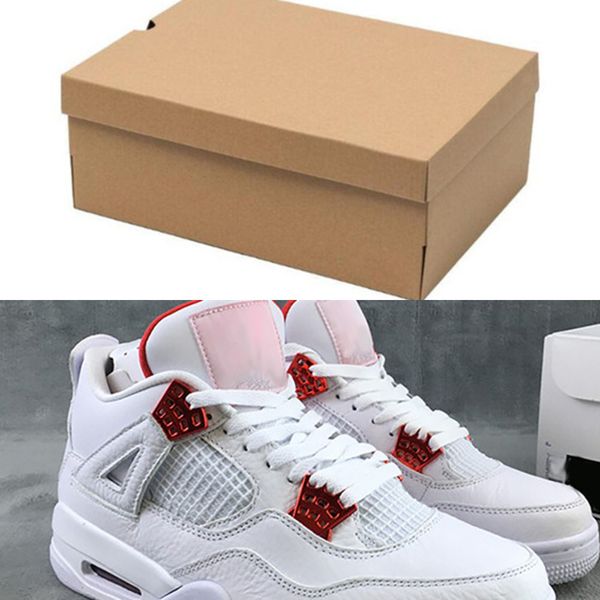 

metallic red jumpman 4 4s fashion shoe mens basketball shoesz7nt