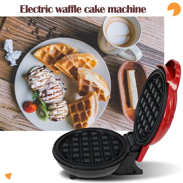 

household electric waffle maker non-stick fried egg cake machine mini oven pots pancake pan kitchen gadget baking moulds