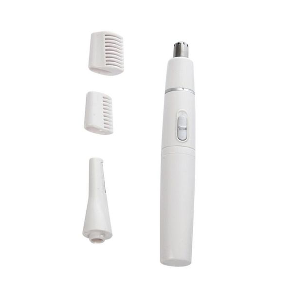 

electric nose & ear trimmers hair trimmer for men 2 in 1 facial (white)