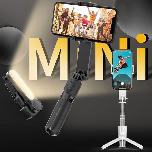 

stabilizers handheld gimbal stabilizer anti-shake mobile phone bluetooth selfie stick beauty filler tripod volog video balance shooter