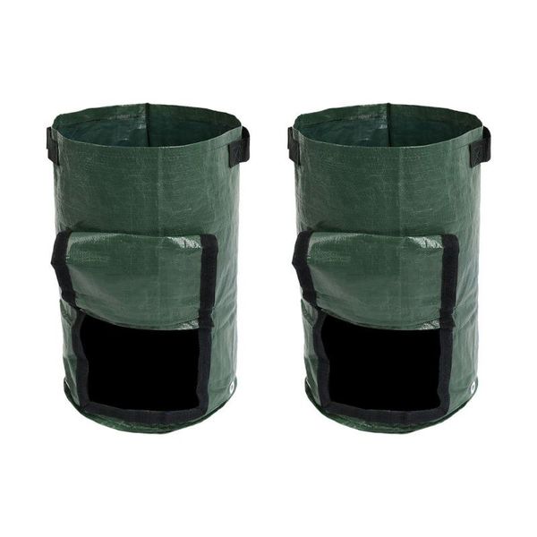 

planters & pots low price gardening bag pe potato planting 7 gallons/10 gallons garden bucket plant growth