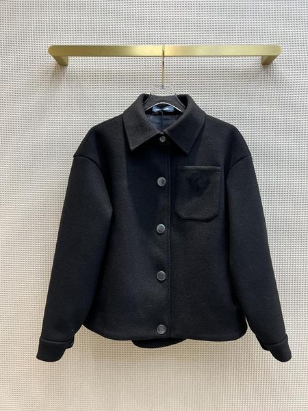 

women's jackets the 2021 wool coat 1025, Black;brown