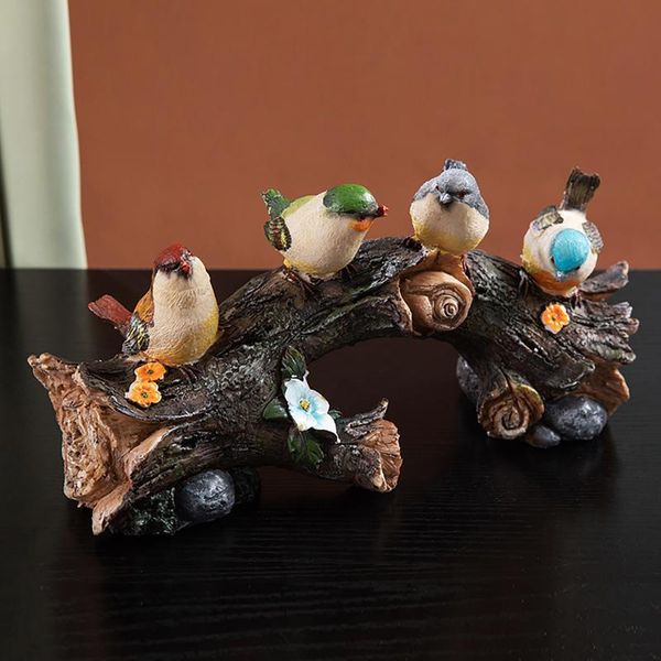 

garden decorations bird animal statue model doll home accessories decoration miniature crafts fairy tale diy