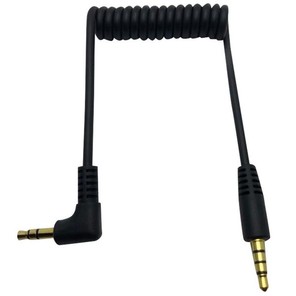 

microphones 3.5mm audio cable - dual male trrs to trs universal for
