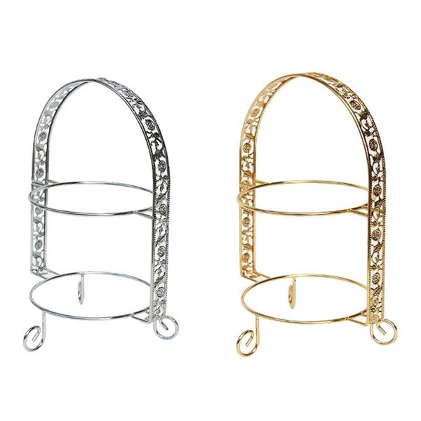 

other bakeware iron double layer cupcake platter display cake tray stand plate food server rack for event party holiday wedding