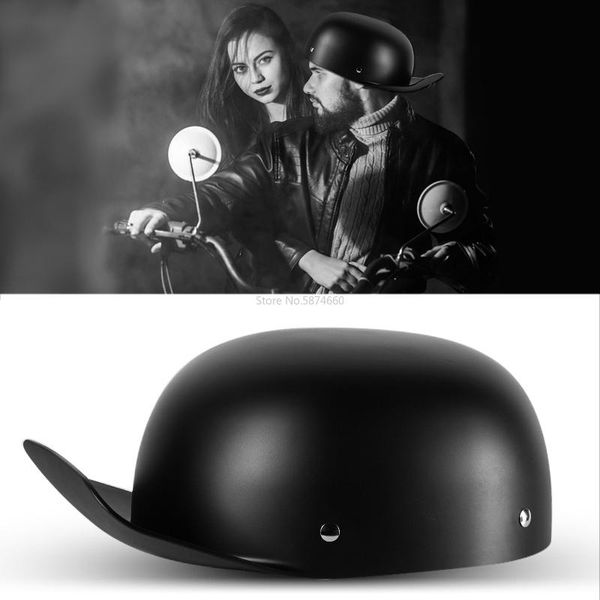 

black gray red open face half helmet moto vintage motorcycle motorbike biker riding crash scooter cruiser chopper helmets