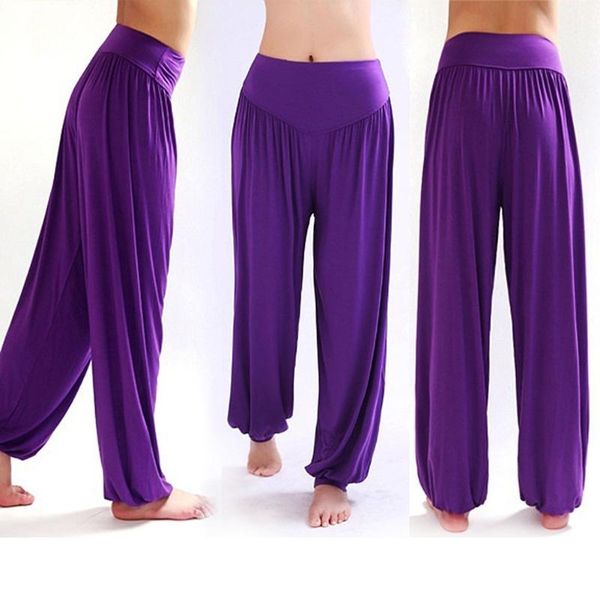 

yoga outfit pants women bloomers dance taichi full length smooth antistatic do2