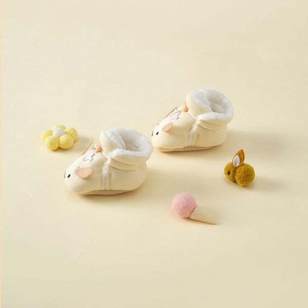 

first walkers baby shoes adorable infant slippers toddler boy girl knit crib cute cartoon anti-slip prewalker cozy