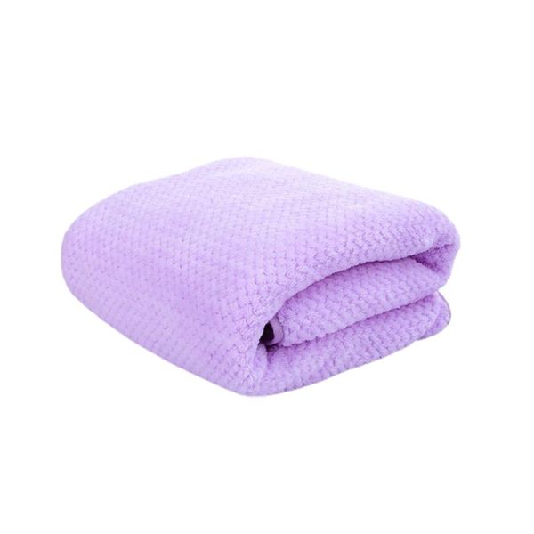 Asciugamano Asciugamani da bagno in cotone Più colore Addensare Assorbimento d'acqua Absorben Adulti 70ￗ140cm Leggero Turbante avvolgente in microfibra ad asciugatura rapida