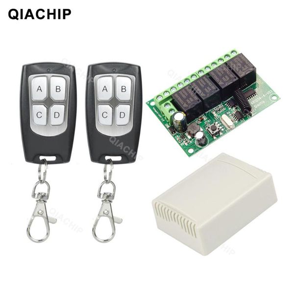 

433mhz remote controls dc 12v 24v 10a wireless switch 4ch relay module receiver and ev1527 rf transmitter controlers
