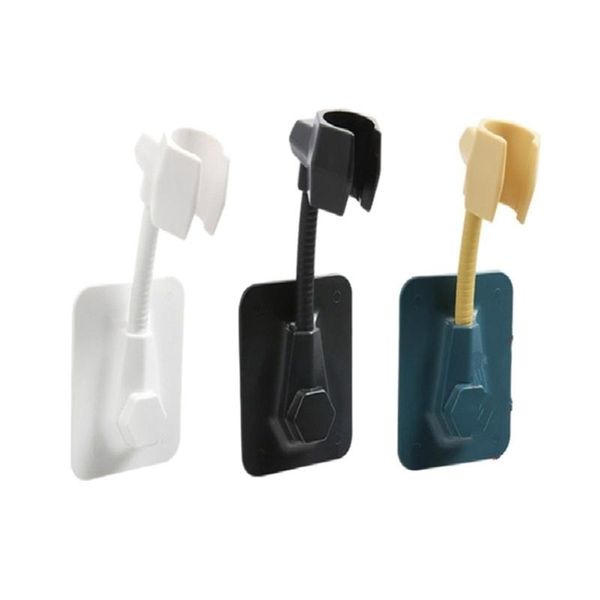 

chopsticks 3 sets of adjustable shower head bracket for bathroom punching and seamless paste base