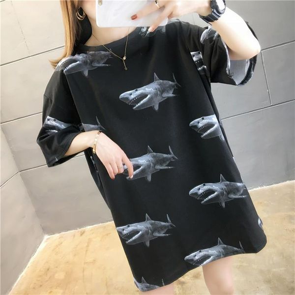 

summer casual ulzzang streetwear kawaii women t shirt print korean style harajuku short sleeve ns4488, White