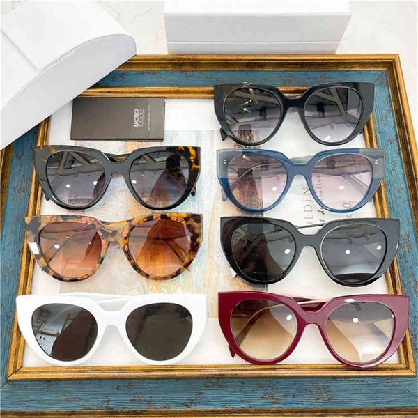 

70% off clearance online new patchwork design square and round frame cat's eye sunglasses star sunglasses pr14ws, White;black