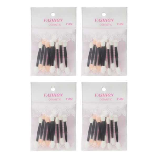 

car sponge 40pcs makeup brushes eyeshadow sticks portable applicator random color