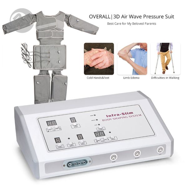 

selling body slimming suits cellulite machine lymph drainage air wave pressure far infrared heat pressotherapy