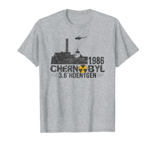 

3.6 roentgen chernobyl city catastrophe in 1986 t shirt, White;black