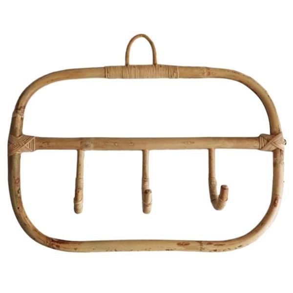 

hangers & racks nordic vintage rattan wall hooks clothes hat hanging hook crochet,hangers for home el dorm decor,clothes organizer