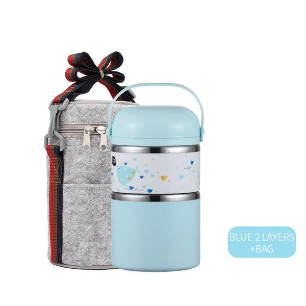 

dinnerware sets japan insulated leakproof lunch box children storage bag stainless steel