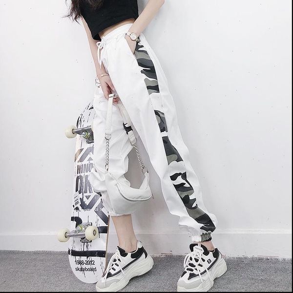 

loose quick women pants dry training running pantalon deportivo mujer sport skateboard trousers fitness womens gym, Black;white