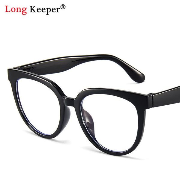 

sunglasses 2022 trends office cat eye anti blue light oversized glasses computer women men blocking gaming big size eyeglasses frame, White;black