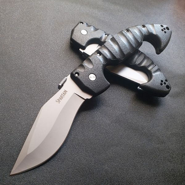 

foding cod finish stee spartan knife sharp bade high hardness tactica hunting outdoor camping surviva edc too