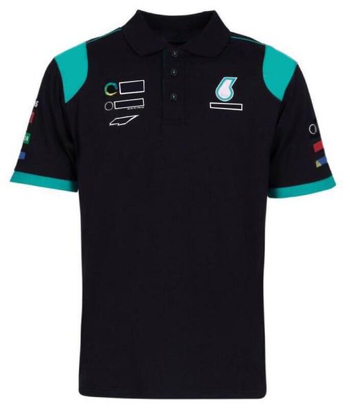 

f1 racing polo shirt, fashion team lapel t-shirt, polyester quick-drying, the same customization