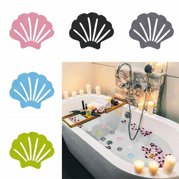 

bath mats 10pcs shell shape bathroom anti slip sticker bathtub non for home