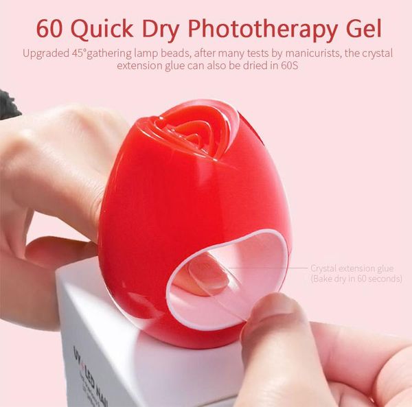 

nail lamp dryer usb portable for manicure gel polish home use uv varnish art kits