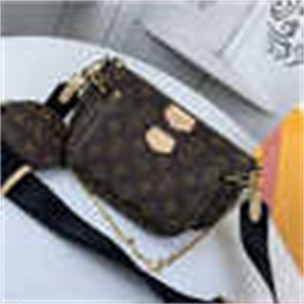 

shoulder canvas iconic brand cross style designer three-piece handbags luxury handles aie#m44823 bags totes m44813 body bag clutches new