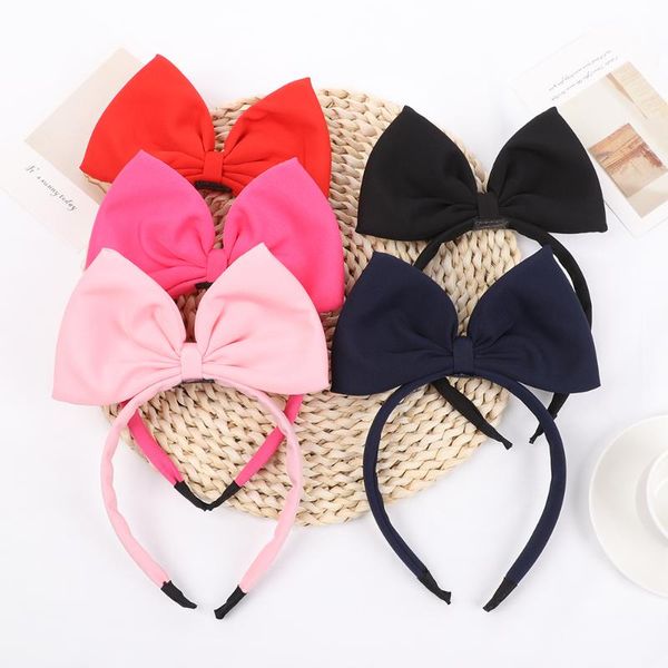 

hair accessories big bow band girl princess party decoration headdress cosplay fancy dress accessory, Slivery;white