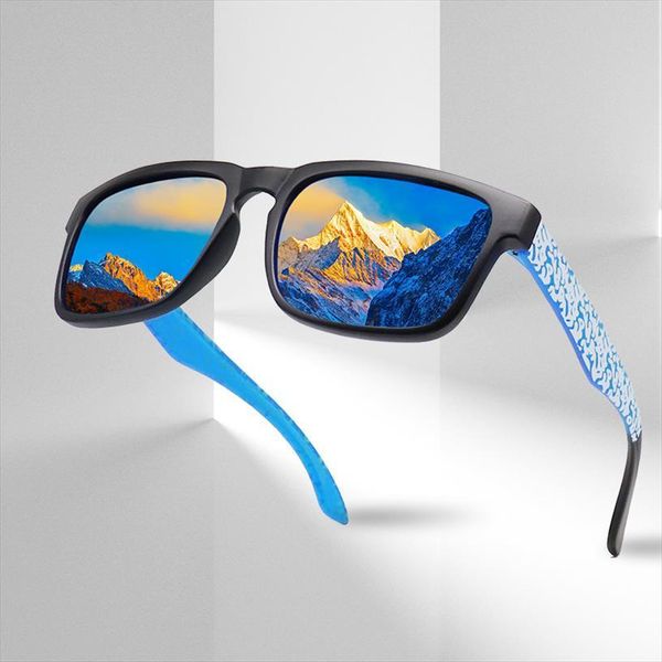 

Brand Design Polarized Sunglasses Men Women Driving Sun Glasses Male Square Goggles Uv400 Eyewear, White;black
