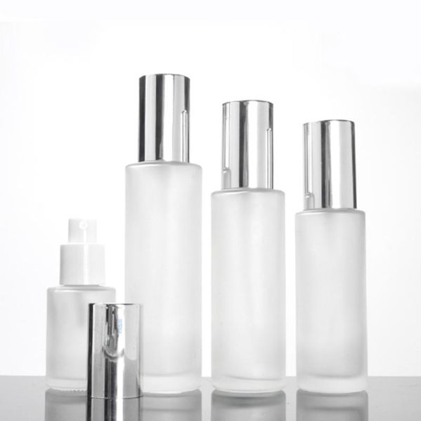 

storage bottles & jars empty spray/lotion frosted clear glass cosmetic bottle 40ml