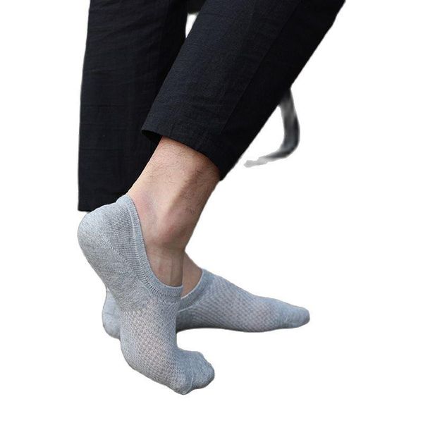 

men's socks cotton thin summer morden style funny selling short, Black