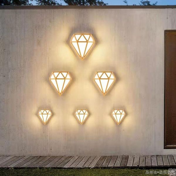 

wall lamp outdoor led door balcony diamond corridor aisle