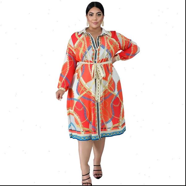 

plus size shirt turn womens dresses down long sleeve casual with lace up loose large chiffon wholesale drop, Black;gray