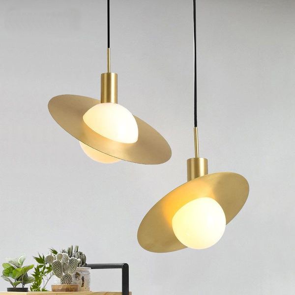 

pendant lamps nordic decoration home modern e27 glass ball lampshade lamp living room bedroom kitchen accessories loft light fixture