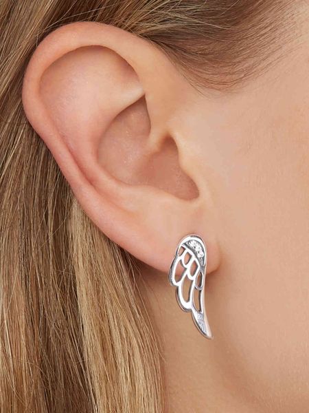 

women's earrings popular fairy wings accessories, Golden