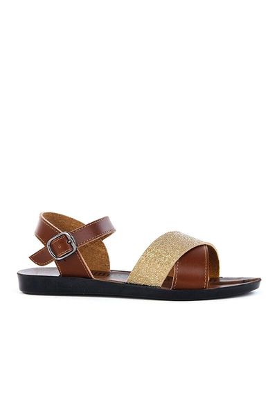 

slippers tan women 's sandals-58255, Black